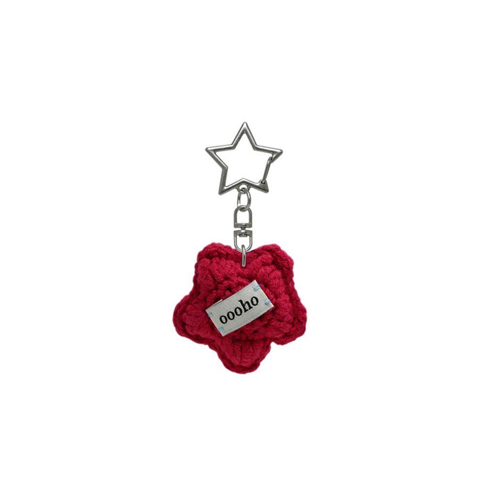 Oooho Lucky Star Schlüsselanhänger v2 - Rot