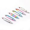 Topline 30G 40G 60G 6 Colors Luminous Slow Pitch Metal Jig Fishing Lure Fishing Metal Jig Saltwater