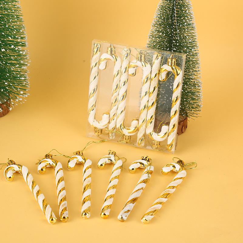 Gold Christmas Bells & Silk Florals: European & American Style Tree Ornaments & Hanging Decor