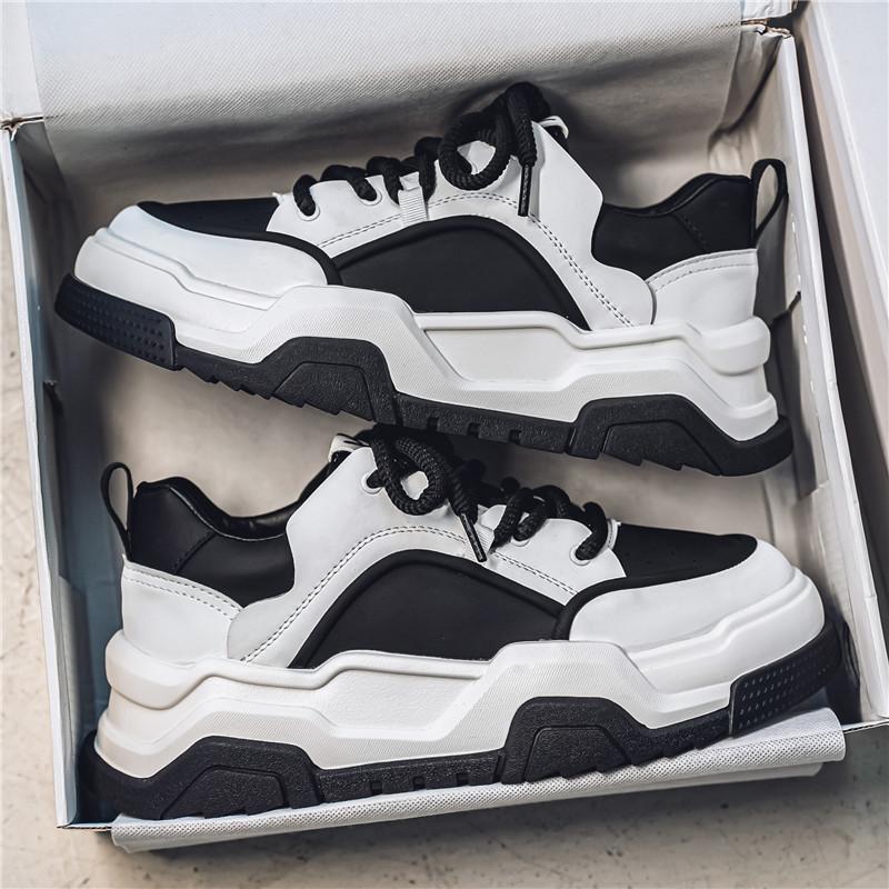Board shoes autumn new Korean high-end sports shoes casual platform dad shoes 39 standard sneaker size