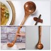 Large Wood Soup Ladle Long Handle for Serving Hot Pot Ramen Porridge Kitchen Cooking Spoon Wooden Ladle