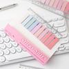 Gradient Long Strip Index Tabs: Highlighting & Classification Labels, Tearable & Smooth Sticky Notes