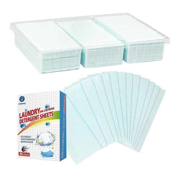 SHOP-STORY - OKTOPONE : 90 Éco-Feuilles de Lessive Soluble Écologique