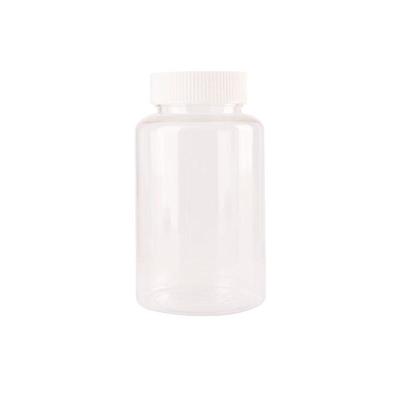 15Ml-500Ml Plastic Bottle White Cap Transparent Empty Bottle Lotion Sample Cosmetic Dispensing Bottles For Travel