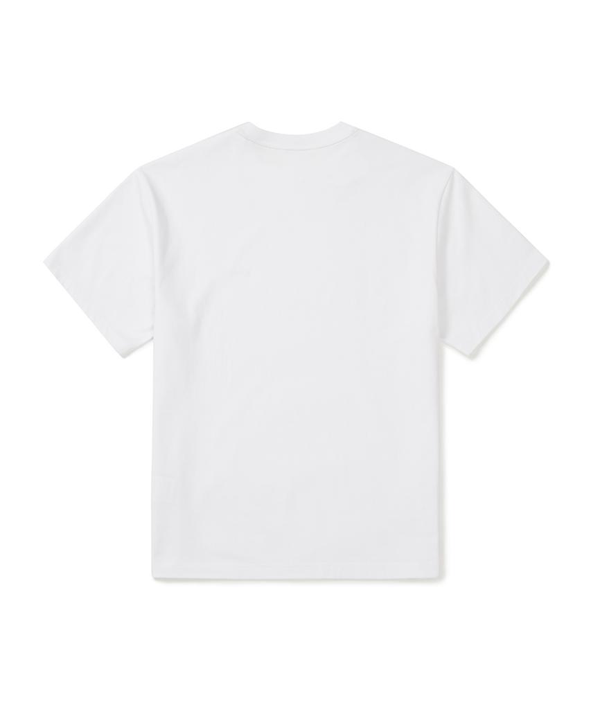 SNOWPEAK APPAREL Aerocool Small Logo Short Sleeve T-Shirt (S25Mufts76) White