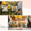 4Pcs/Set 45X45Cm Thanksgiving Retro Pumpkin Flowers Pillowcase Bedroom Sofa Living Room Cushion Cover 100% Polyester Home Decor