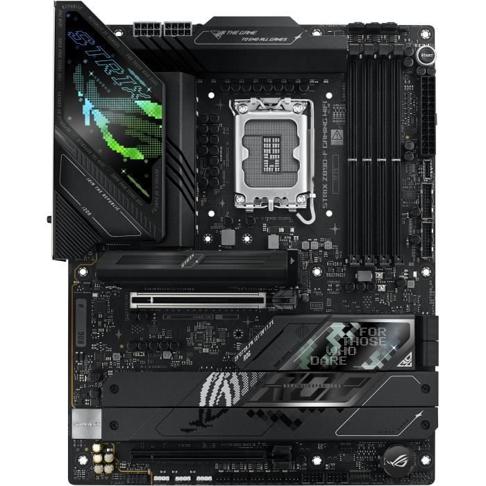 Carte mère - ASUS - ROG STRIX Z890-F GAMING WIFI - Intel Z890 LGA 1851 (Socket V1) ATX