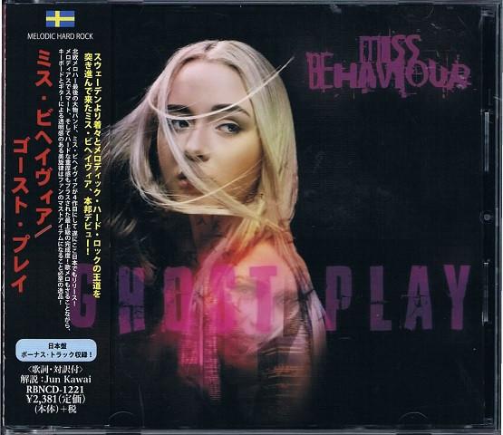 

CD MISS BEHAVIOUR Ghost Play RBNCD1221 Aor Heaven 2016 Japan Obi Rock