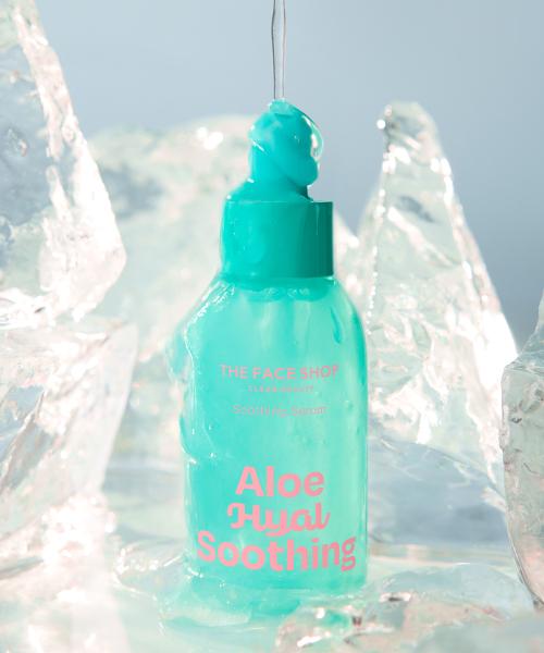 The Face Shop Aloe Hyaluronic Acid Hydrating Soothing Serum 50ml