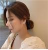 925 Sterling Silver French Pearl Sweet Heart Earrings for Women