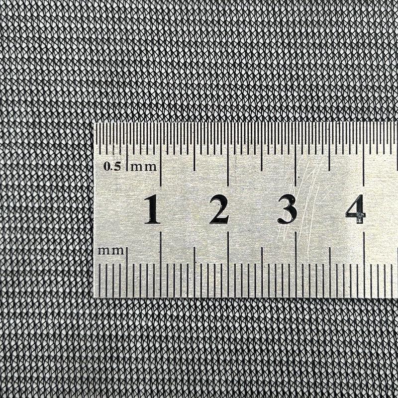 Schwarzes Trikot-Netz Mückennetzstoff - Gestricktes Polyester Schuhmaterial