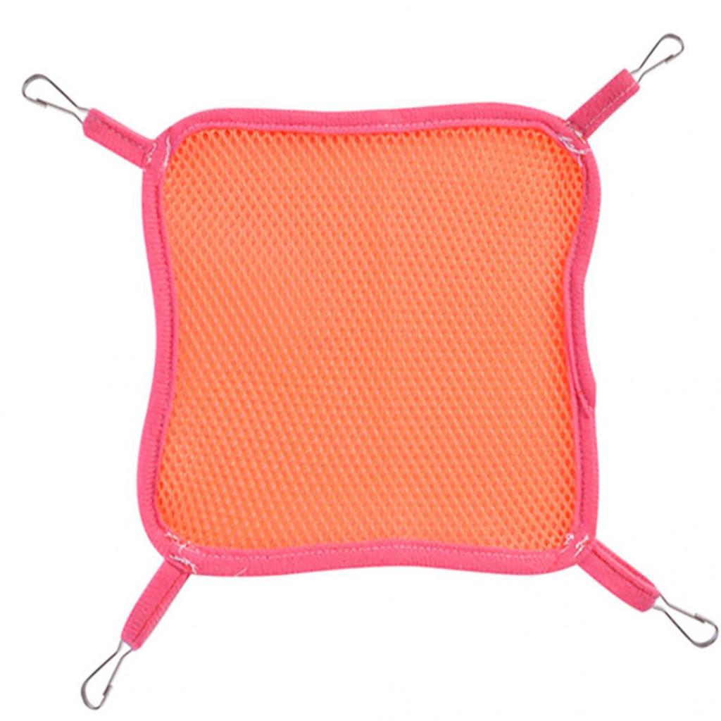 Summer Hamster Squirrel Hammock Hanging Shelf Breathable Pet Mesh House Cage
