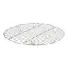 Grille de refroidissement ronde en acier inoxydable 10,2 pouces antiadhésive séparation de l'eau grille de cuisson à la vapeur ronde