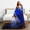 Soft Durable Blanket Camping M. Pokora Bedding Throws Pyramide Tour Concert Flannel Bedspread Living Room Print Sofa Bed Cover