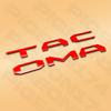 Emblem Tailgate Letter For Tacoma 2016- Trunk Ert ABS 3D Decal Nameplates