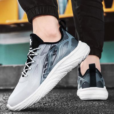 Men's Summer Breathable Platform Couple Trendy Sneakers Lightweight Running Soft Bottom Casual Mesh Shoes Men Zapatillas Hombre