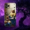 Girl Art V-Vermeer Painting Phone Case For iPhone 17,16,15,14,13,12,11,Pro,Max,Plus,E,SE4,Air,Mini Black Soft Funda