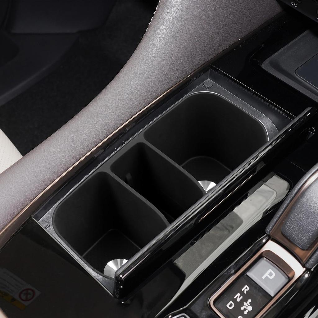 FDAIUN Car Center Console Cup Holder Coaster Drink Holder Silicone Pad for Toyota Alphard 40 Series Toyota Vellfire 40 Series Compatible with June