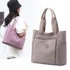 Women's Bag Large Capacity Solid Color Nylon One-Shoulder Handbag