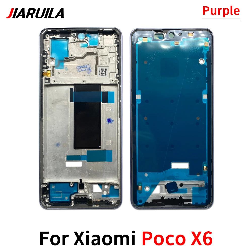 Gehäuse Mittelrahmen LCD Blende Panel Abdeckung für Xiaomi Poco C65 X3 F3 F4 GT M3 M4 Pro 4G 5G M5S X5 X6 Pro
