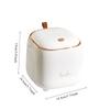 1pcs Desktop Trash Can Pop-top Mini Storage Bin Press-type Small Garbage Can Suitable for Daily Household Storage