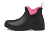Hunter Play Neoprene Chelsea Size Women's Boots, Black/Highlighter Pink, 6/25.0cm