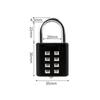 8 Digit Button Combination Lock Metal Anti-theft Password Pad Lock Waterproof Rust Proof Suitcase Combination Lock For Travel