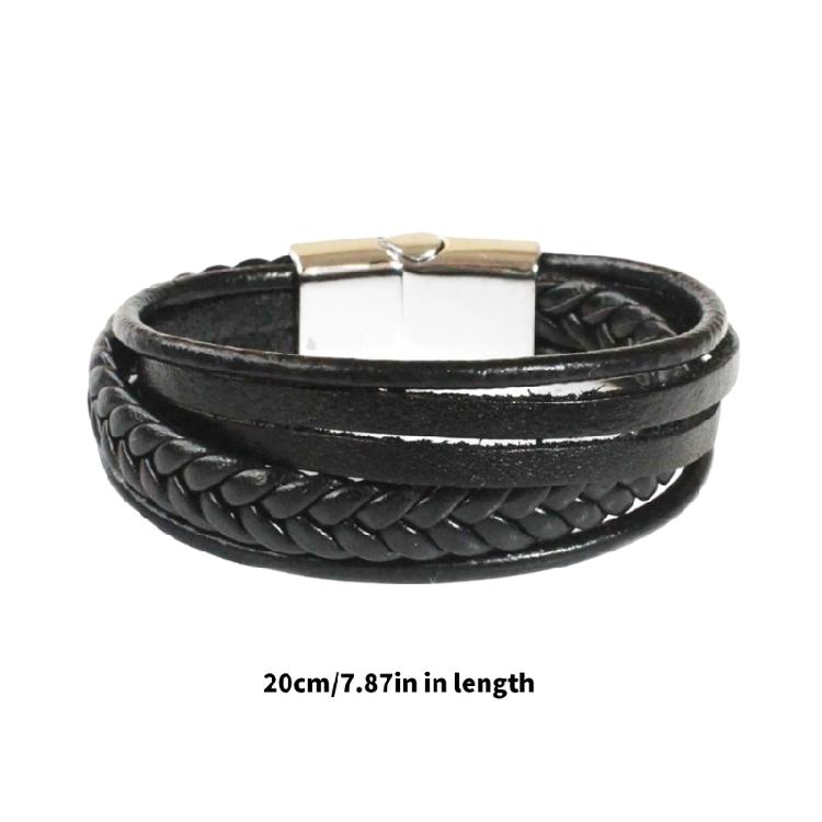 Sturdy Men's Bracelet With Magnetic Clasp And Alloy Construction Designed For Comfort And Longevity In All Settings