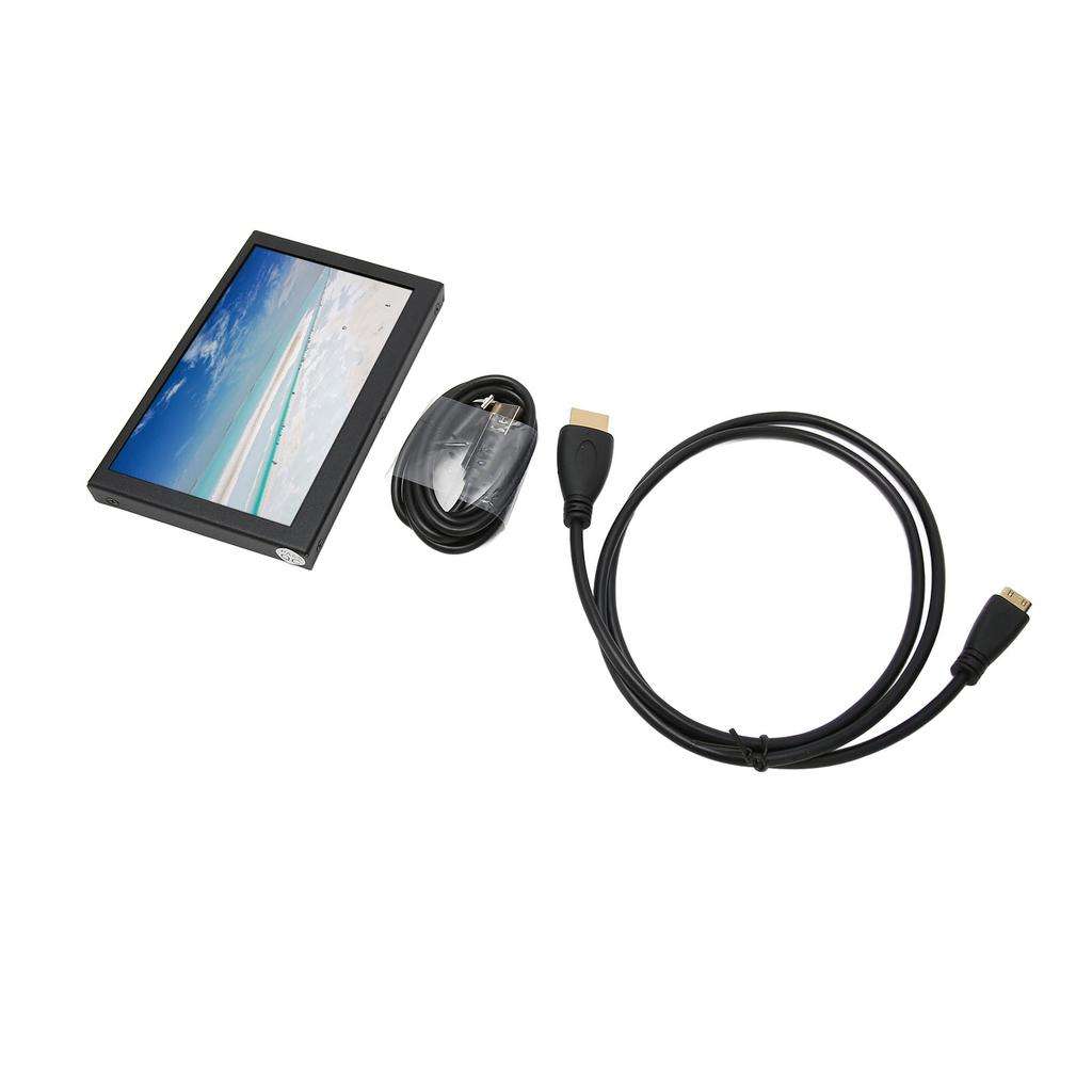 Portable 5 Inch Monitor 800x480 IPS LCD Display Metal Housing Mini HD Multimedia Interface Portable 
