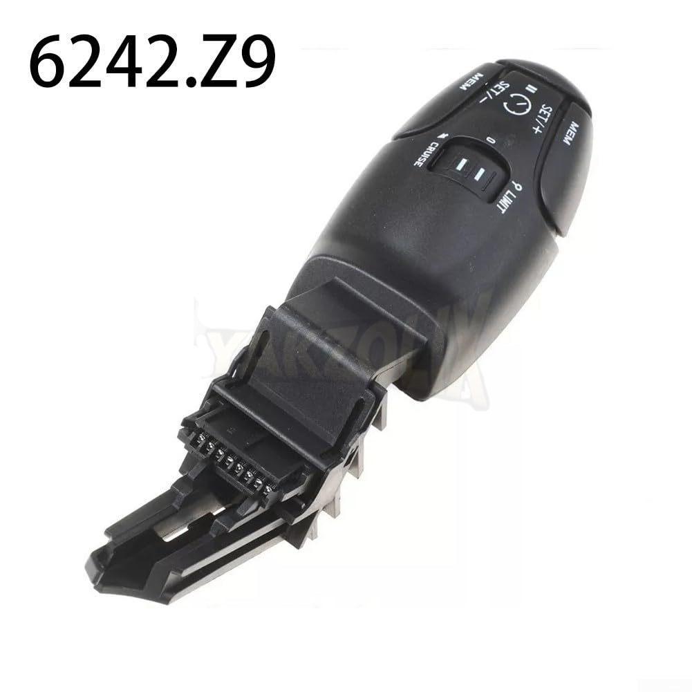 For Peugeot 206 207 301 307 308 406 3008 Citroen C5 Cruise Control Lever Switch Speed Limit Button 6242Z8 6242.Z8 6242Z9 6242.Z9