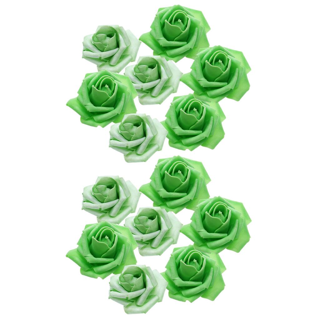 50Pcs Artificial Roses Pe Wedding Decoration Fake Flower Heads Bridal Shower Favor Party Decor Bulk Rose Flowers for Event