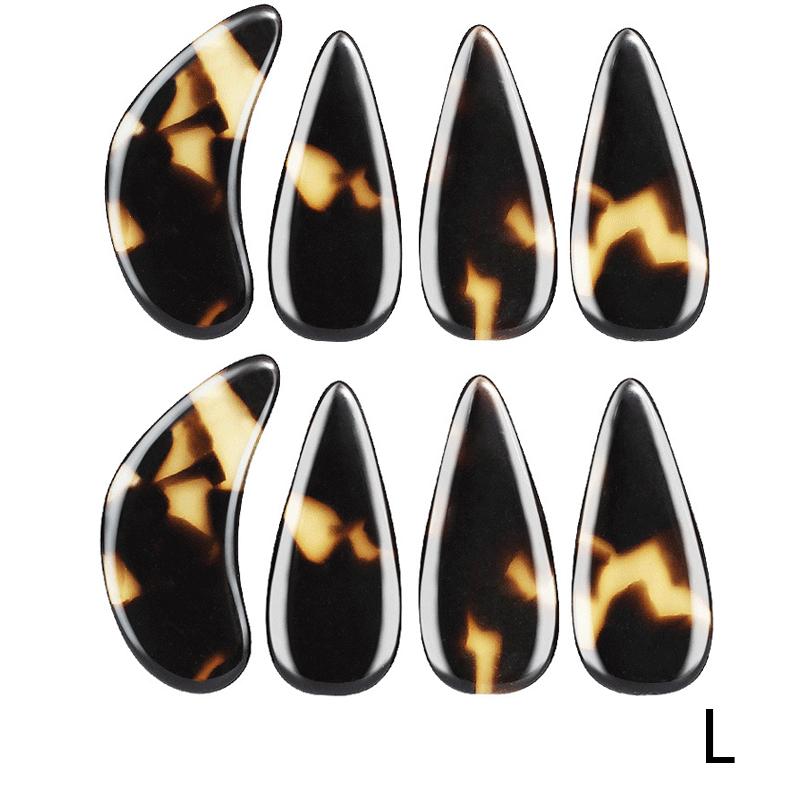 Chinese Zither Nail Covers Practical Musical Plectrum 8pcs Guzheng Finger Picks Classical Stringed Instrument Accessories
