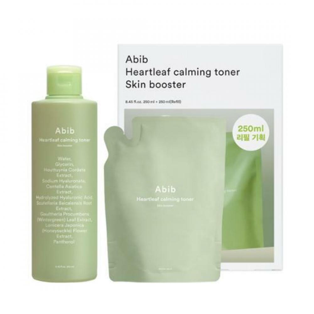 

AVIV Eoseongcho Calming Toner Skin Booster 250 мл планирование + 250 мл сменный блок