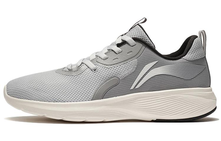 Мужские низкие беговые кроссовки Li Ning Серые ARSS027-4 45