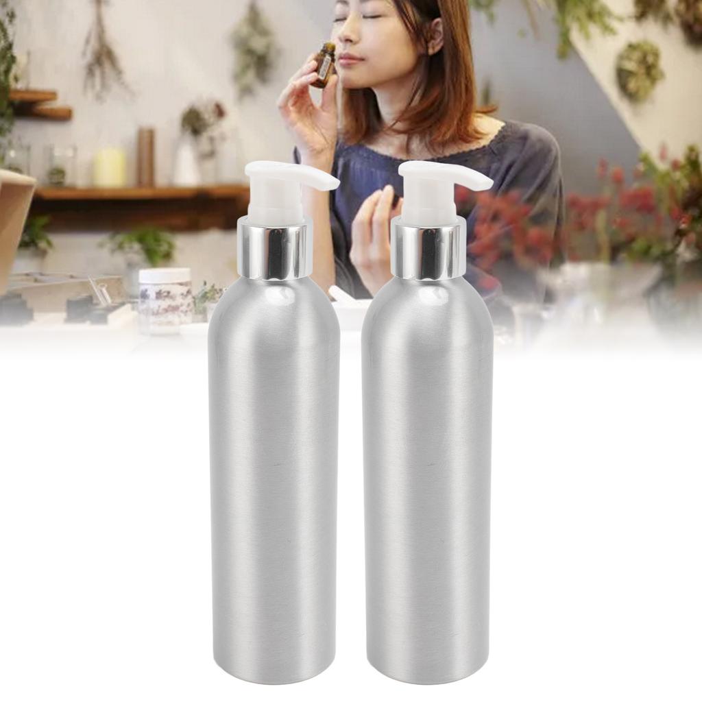 Aluminium Soap Dispenser Heat Resistant Reusable Hand Lotion Bottle Shower Dish Dispenser for Lotion Shampoo Massage Oil