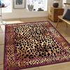 Classic Leopard Print Living Room Area Mat, Office Large Mat, Machine Washable Floor Mat, for Bedrooms, Outdoors, Room Supplies