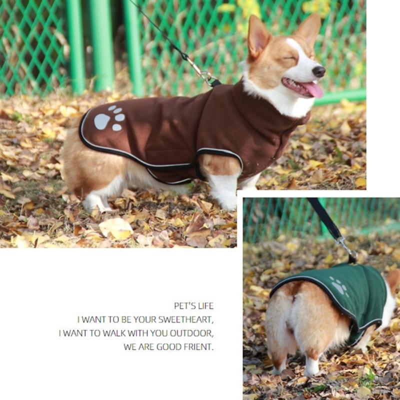 Harnesses Winter Dog Coat Warm Dog Clothes Vests Dog Outdoor Warm Dog Jackets for Daily Wear and Outdoor Activity