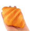 PU Simulation Croissant Bread Exquisite Artificial Bread Fake Soda Bread  Window Display Decor