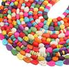 Synthetic Colour Turquoise Various Shapes of Colour Beads For Handmade Bracelet Necklace Keychain DIY Craft Jewelry Making Accessories