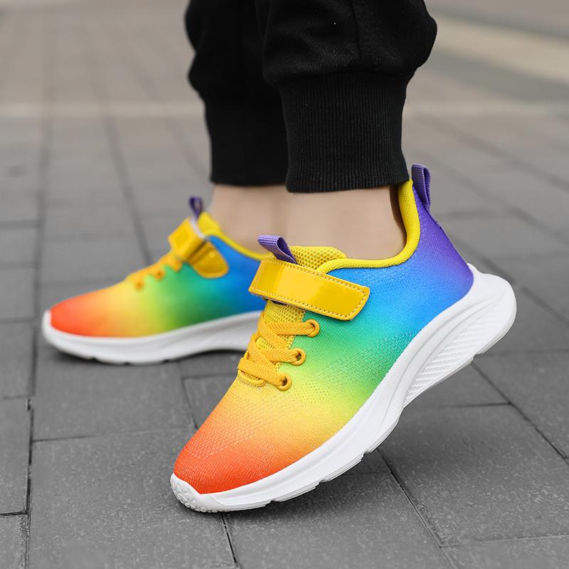 Fashion Children Running Shoes Comfortable Soft Outdoor Sports Shoes for Boy Breathable Mesh Sneakers Kids Tênis Infantil Menino
