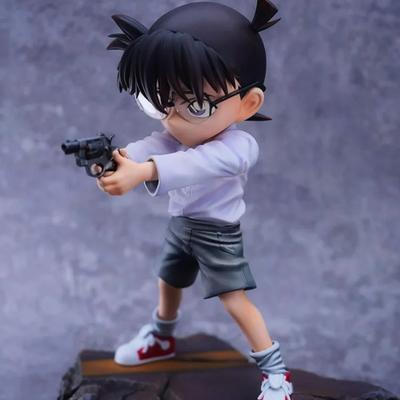 18cm Detektyw Conan Kuroba Kaito Kudou Shinichi Haibara Ai Figurka Akcji z PVC Model Anime Zabawki Kolekcja Lalka Prezent dla Dzieci