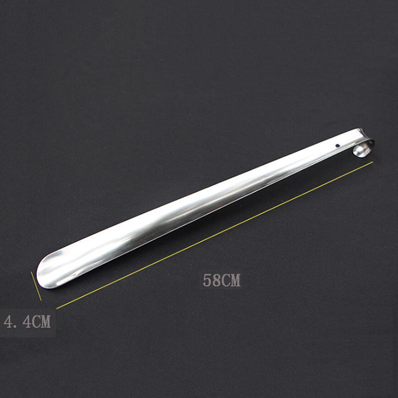 Durable Stainless Steel Shoe Horn Shoehorn Lifter Long Handle 16-58Cm 5 Sizes