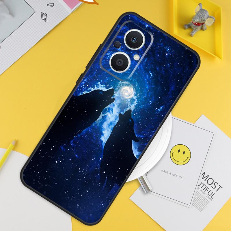 Wolf Wolves For OPPO Reno 8T 11F 12F 13F 14F 7 8 Lite 10 11 12 13 14 Pro OPPO Find X9 X8 X5 X6 Pro Case