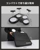 Donner Electronic Drum Compact Portable Drum Set for 180 30 15 Drum MIDI Easy to Foot Storage Japanese Instruction Manual Home New Year Beat Go Set,