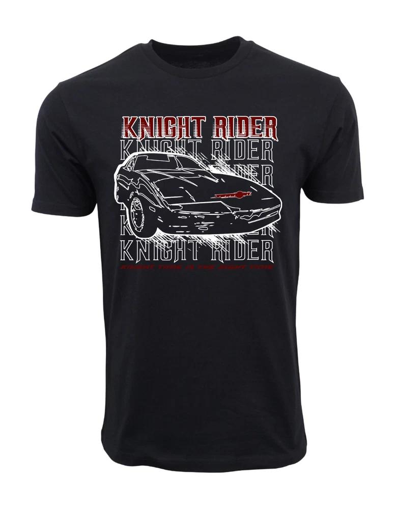 Knight Rider Night Time Is The Right Time T Shirt S