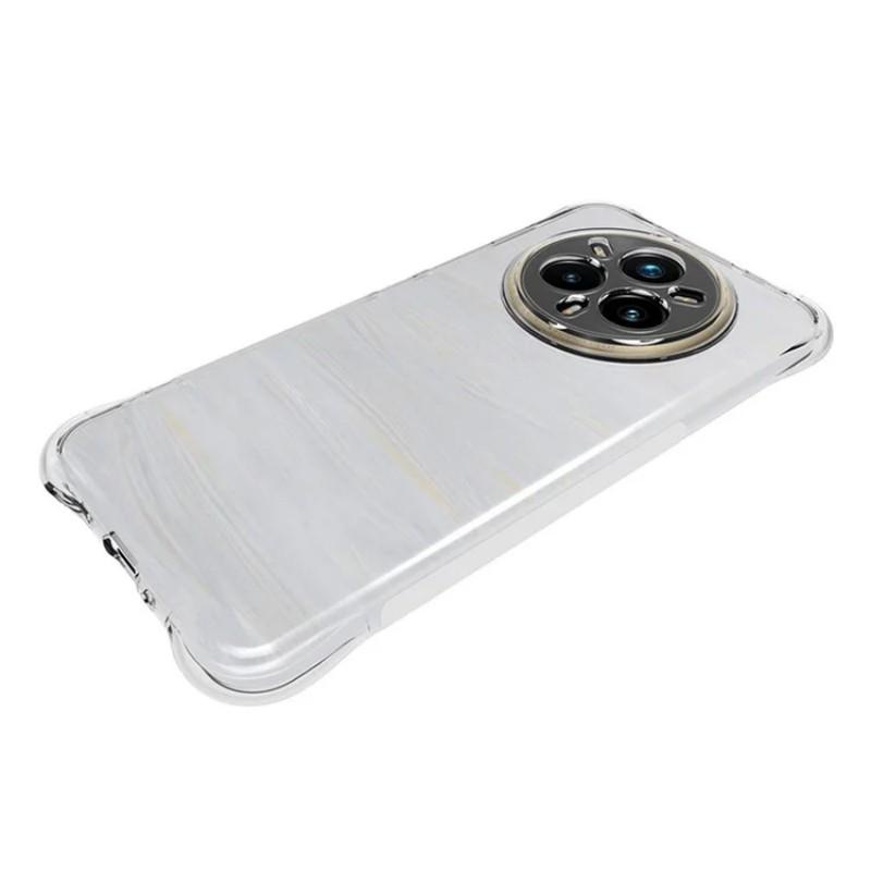 

For Realme 14 Pro+ 5G Clear TPU Case WANLONFENG TM Series 2.0mm Phone Back Cover Transparent
