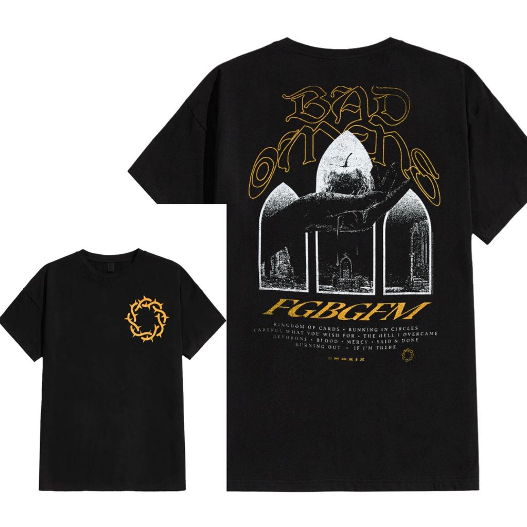 Fit Bad Omens Cotton Band Shirt Unisex Summer Short Sleeve Fashion Brand Tee Luxury Casual Vintage