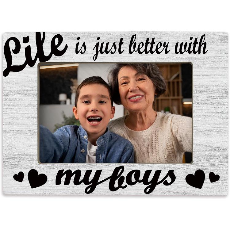 Sister Girls Gifts 4x6 Picture Frame, Best Friend for Sister Female Photo Frame, Long Distance Friendship Gifts, Companionship Wooden Picture Frames