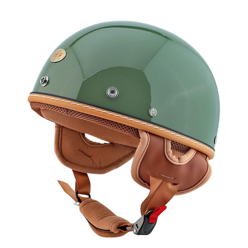 JEF Taiwan Retro Lightweight Helmet: 3C Certified for Summer, Unisex.