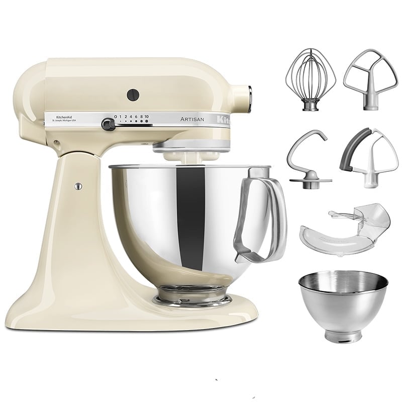 Mikser Kitchenaid Artisan 5Ksm175 4,8L Kolor Kitchenaid: Kremowy Połysk